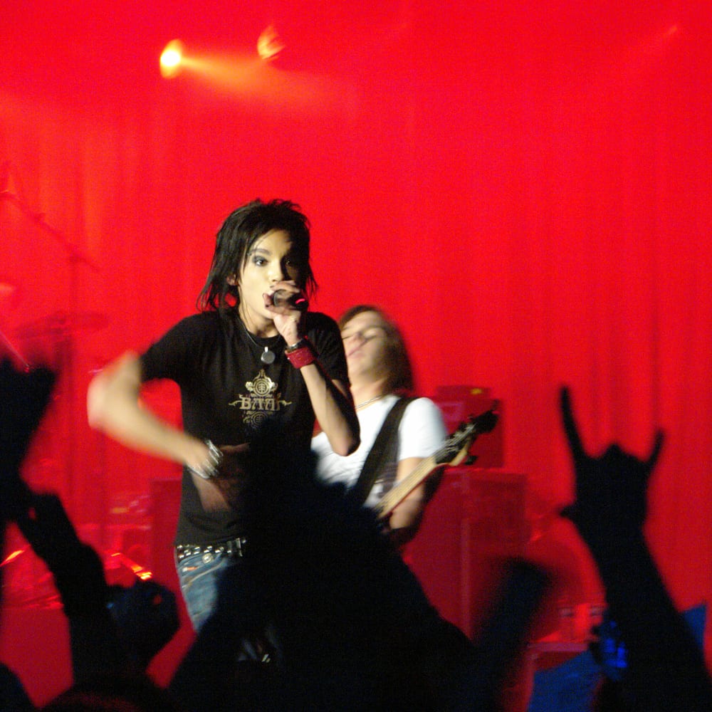 Bill Kaulitz performing in Dietikon